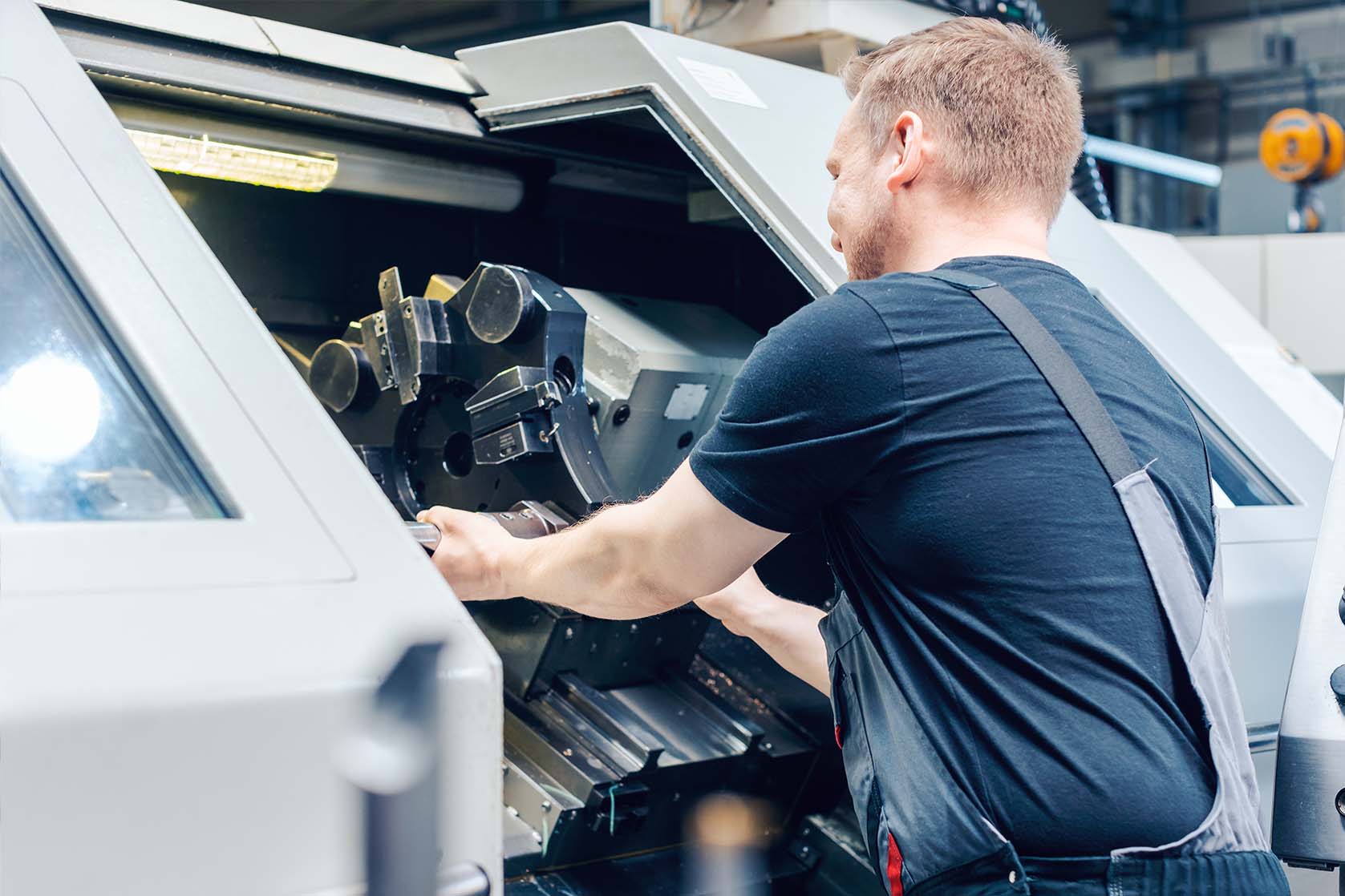 cnc expert running advanced prototyping machines