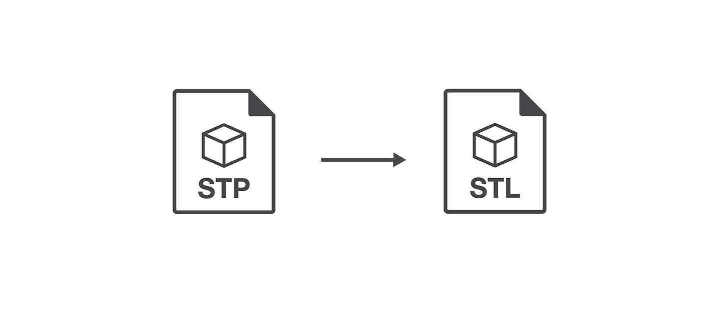 How to convert STEP file to STL format for 3D printing