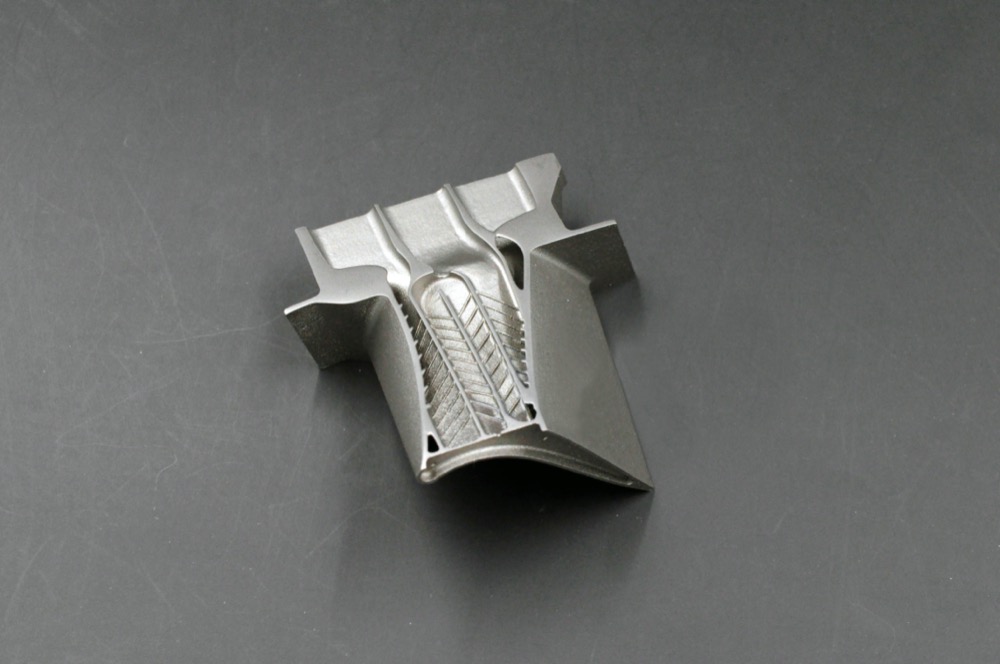 3d printing a Stainless steel 316L metal leaf blade