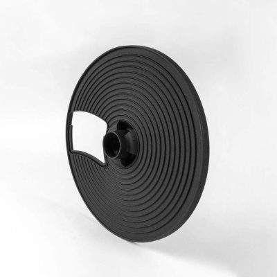 MJF printed nylon parts in black