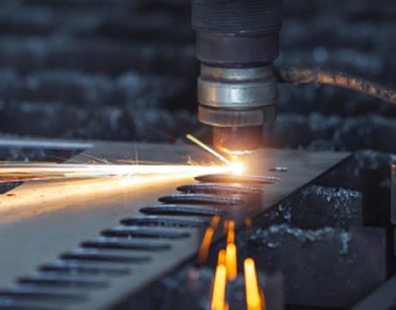 cnc plasma cutting via sheet metal fabrication