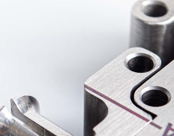 brushing surface finish applied on cnc machined part