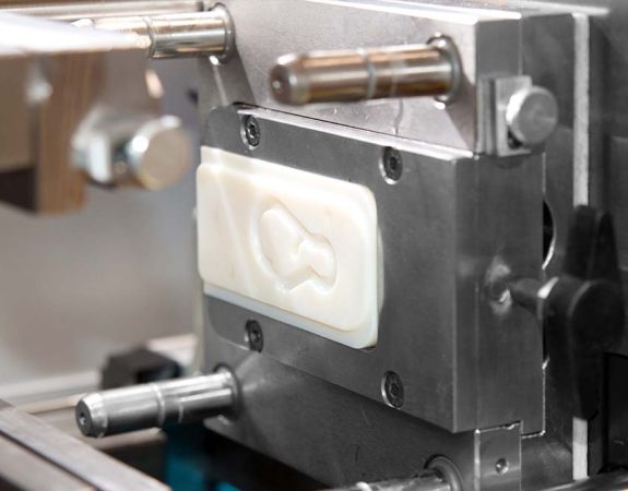 3D printed mould moulding plastic part