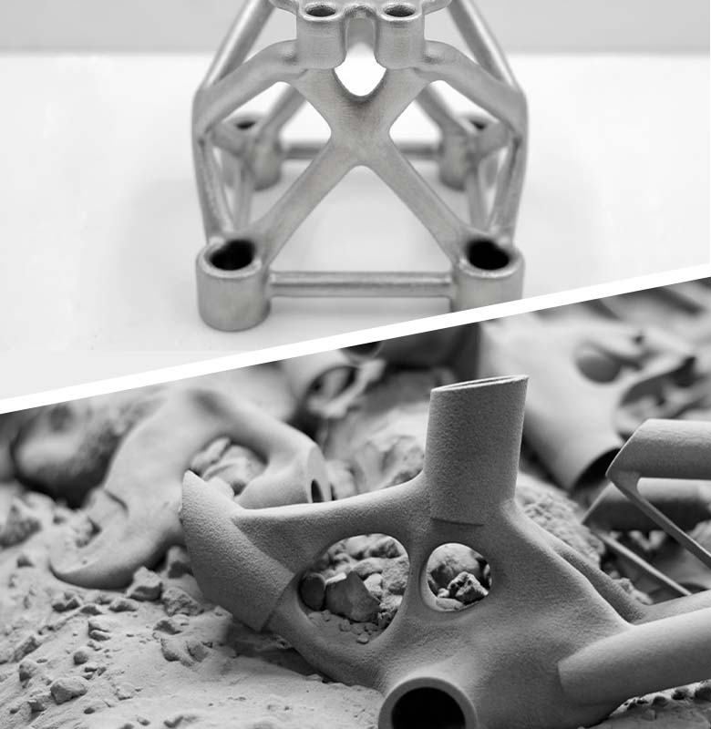 Aluminium (AlSi10Mg) metal 3d printing services