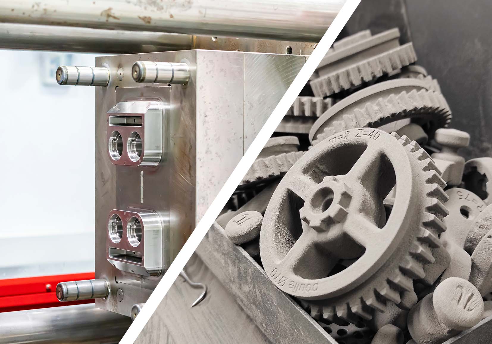 injection molding vs selective laser sintering 3d printing