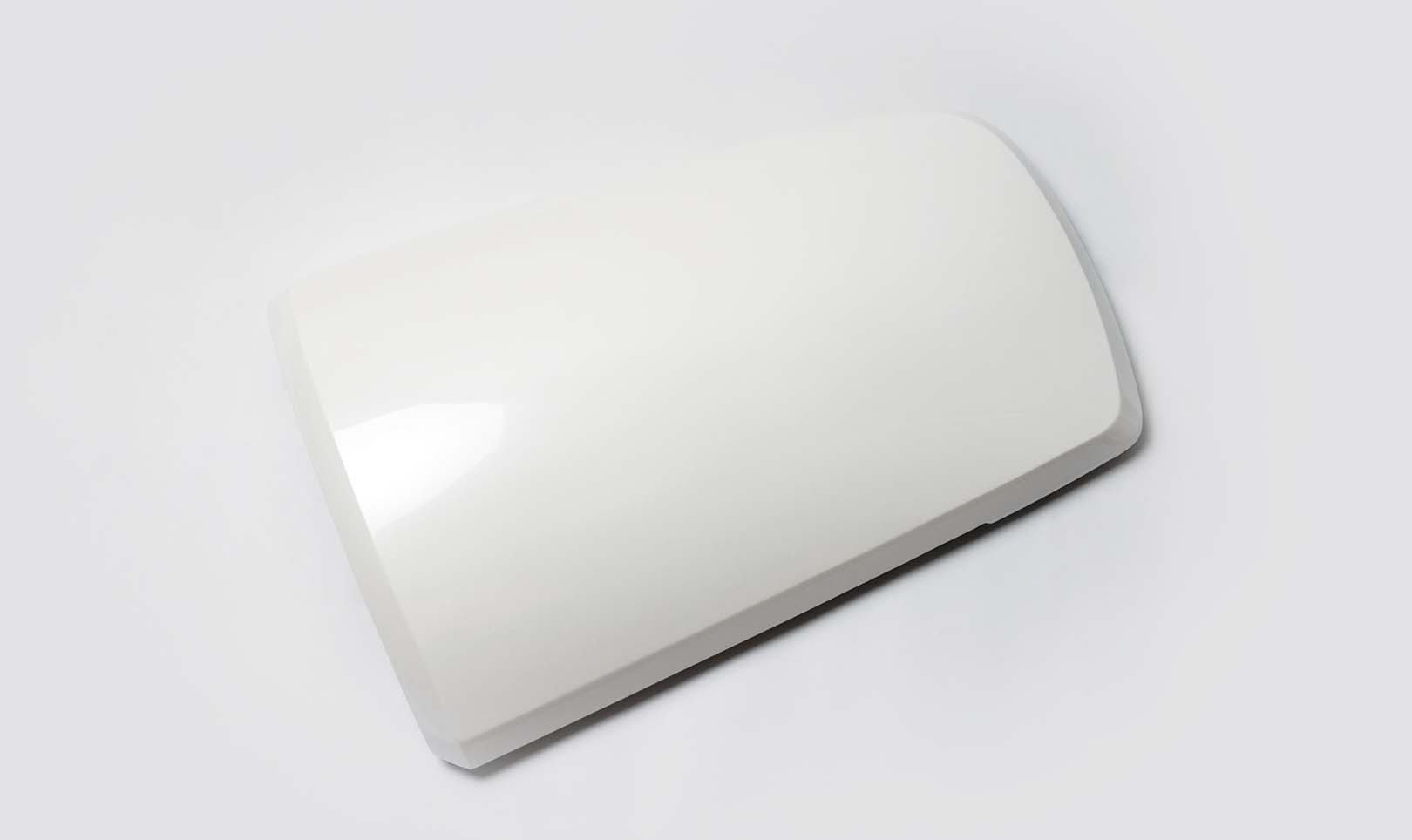 Injection moulded white ABS Material part