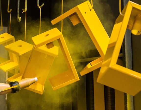 powder coating services for cnc machined metal parts