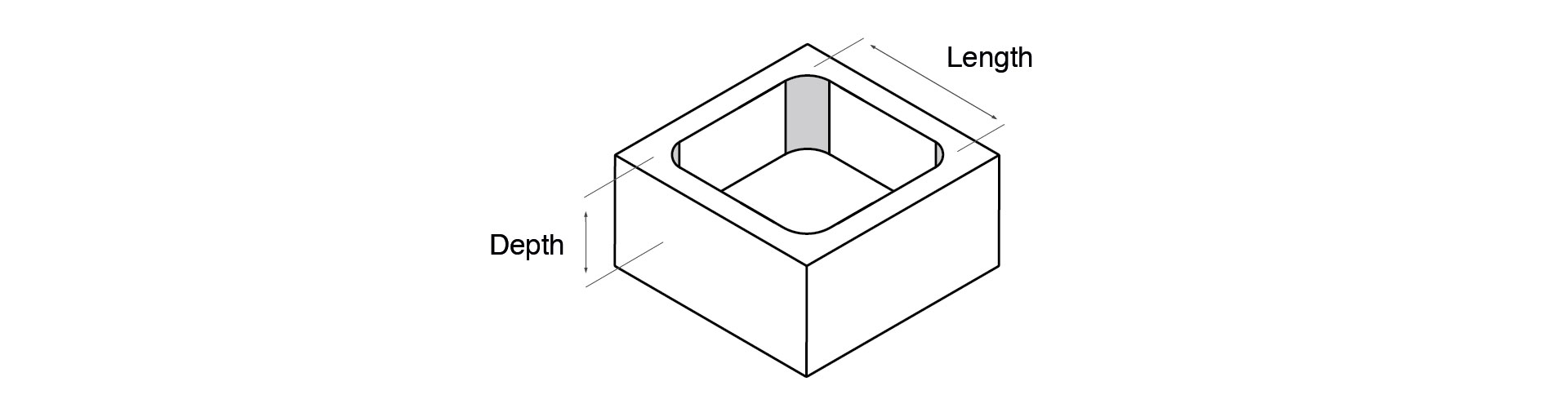 Designing cavities and pockets for cnc machining (plastic and metals)