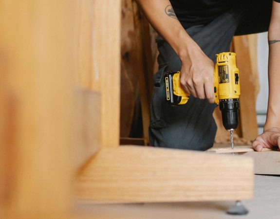 overmoulded and insert moulded screw gun