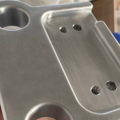 aluminium machined medical device plate
