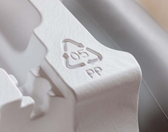 Injection moulded food safe pp material part