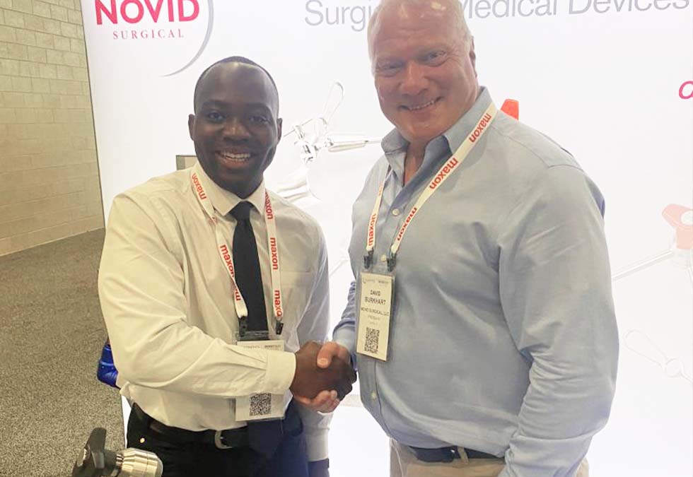 HLH Rapid team exhibit at the Robotics Summit in Boston, USA