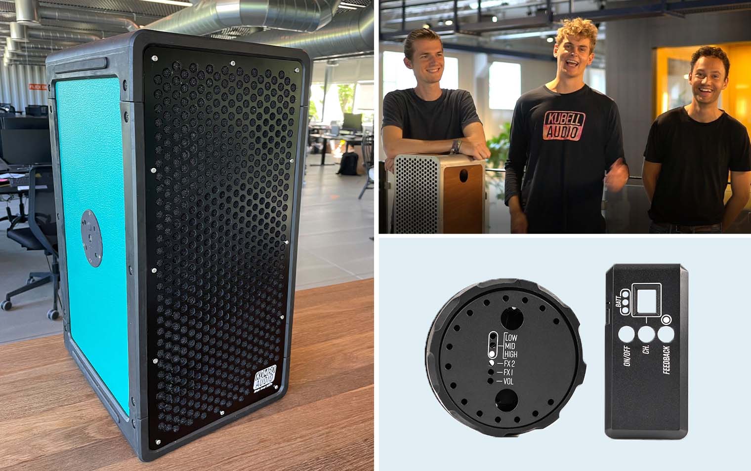 Kombo's Wireless Amp System Made By HLH Rapid