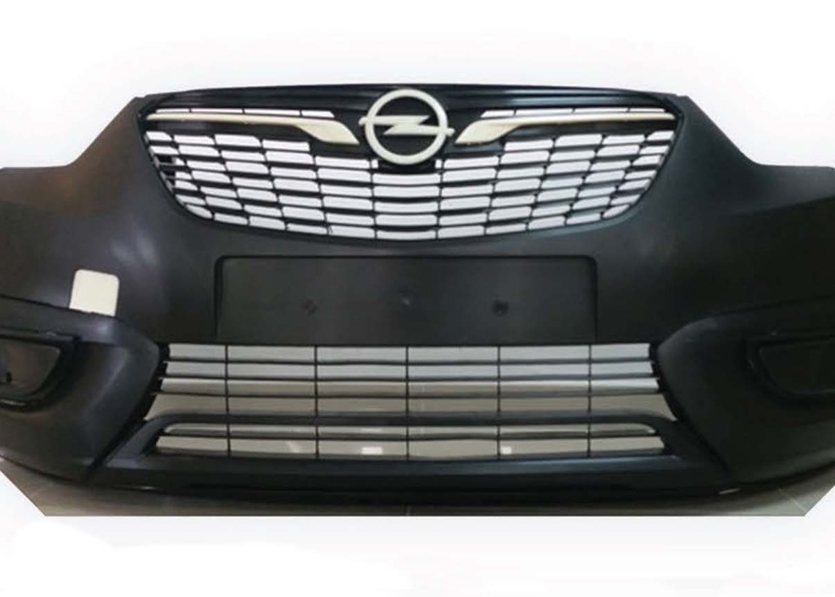 plastic injection moulded car bumper