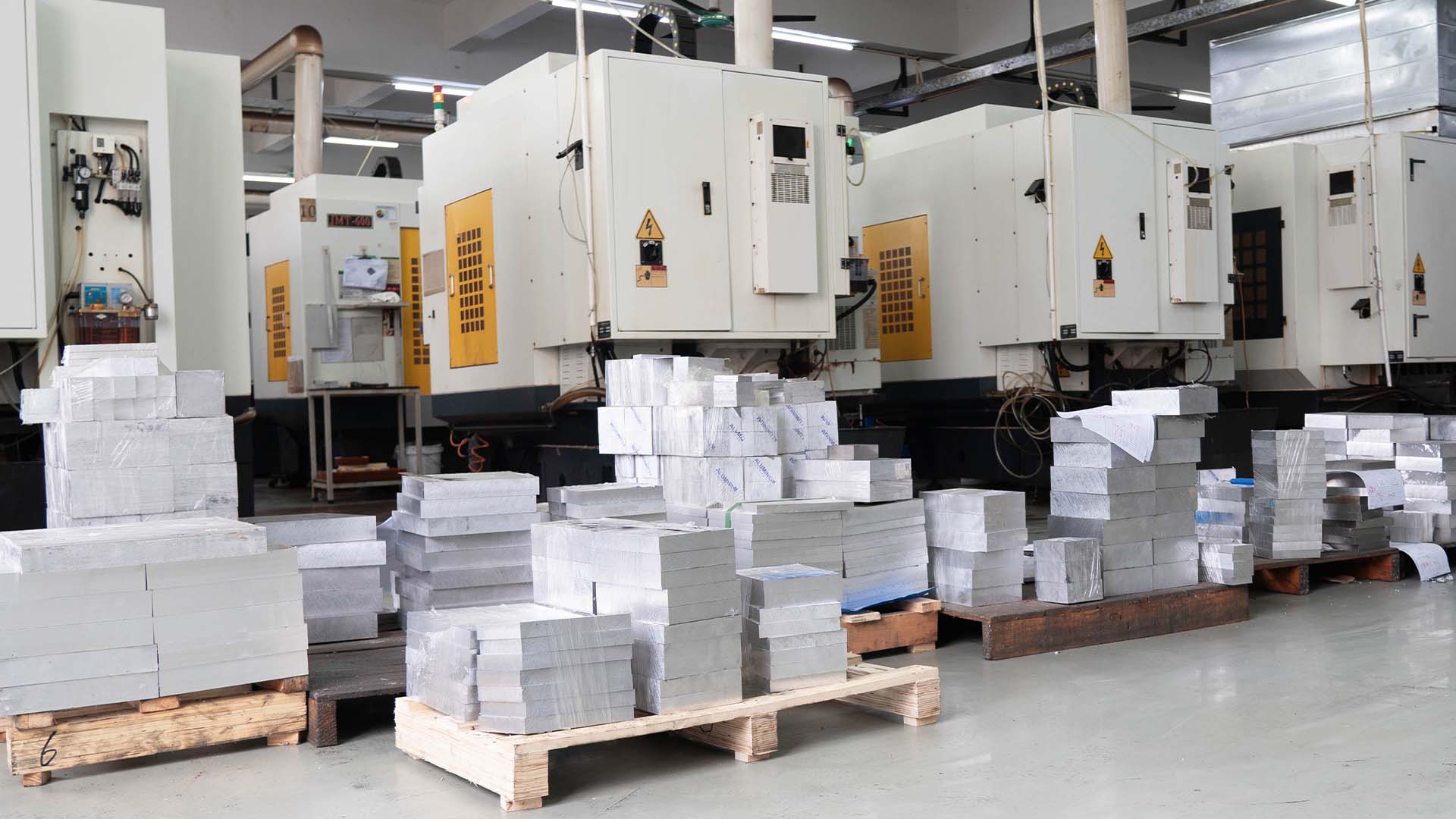 Aluminium series 1000 to 8000 used in CNC machining