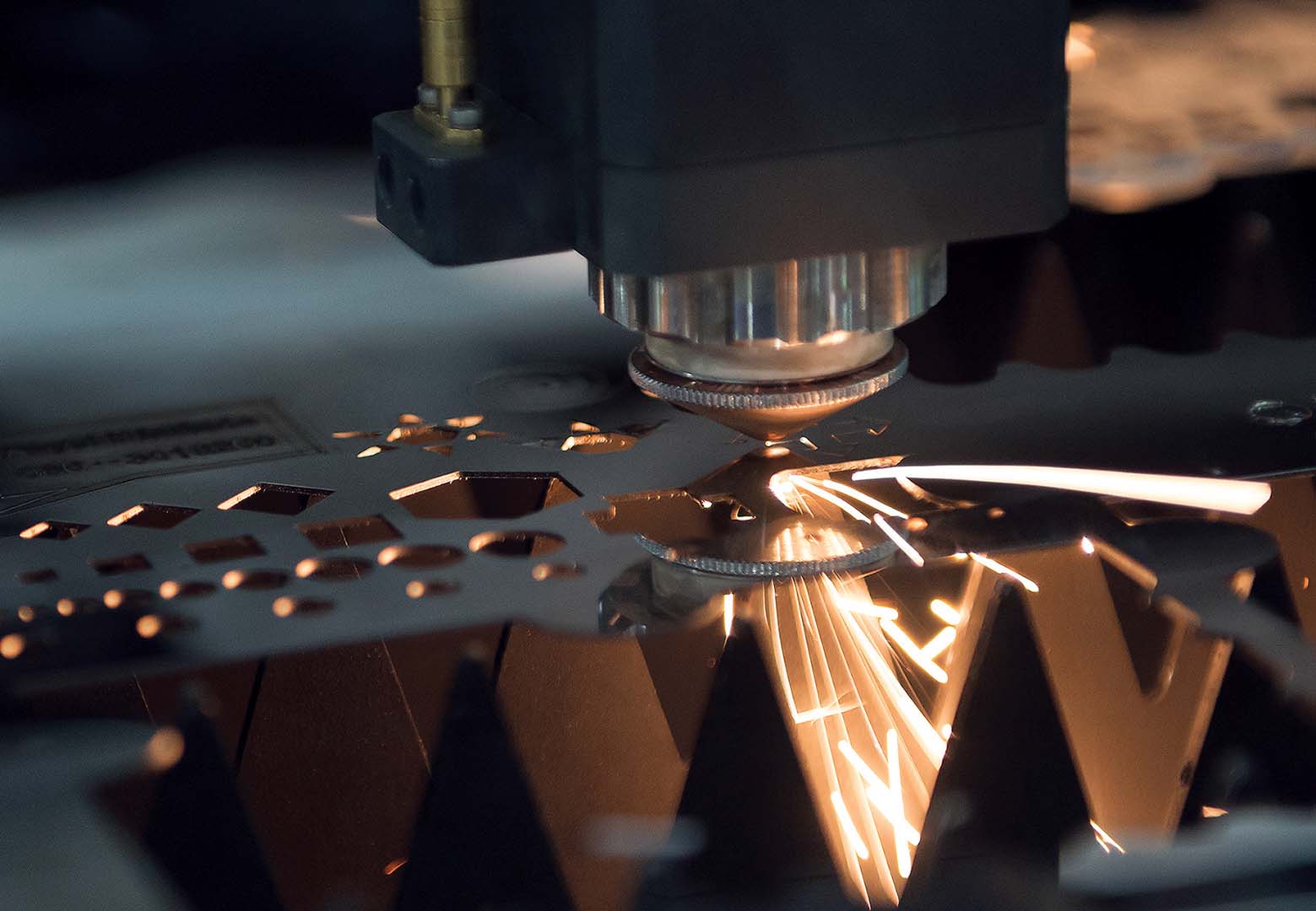 cnc laser cutting via sheet metal fabrication