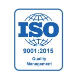 ISO 9001 certified supplier