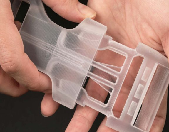 Buckling MG2-CL material 3D printed seatbelt