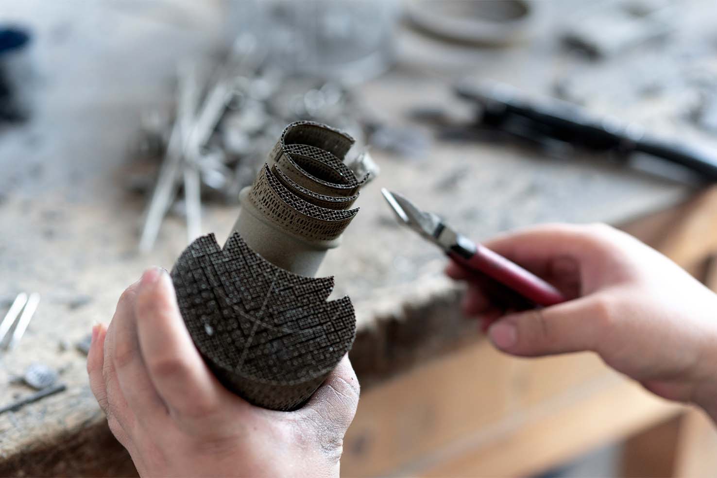 removing support structure from metal 3D printed parts