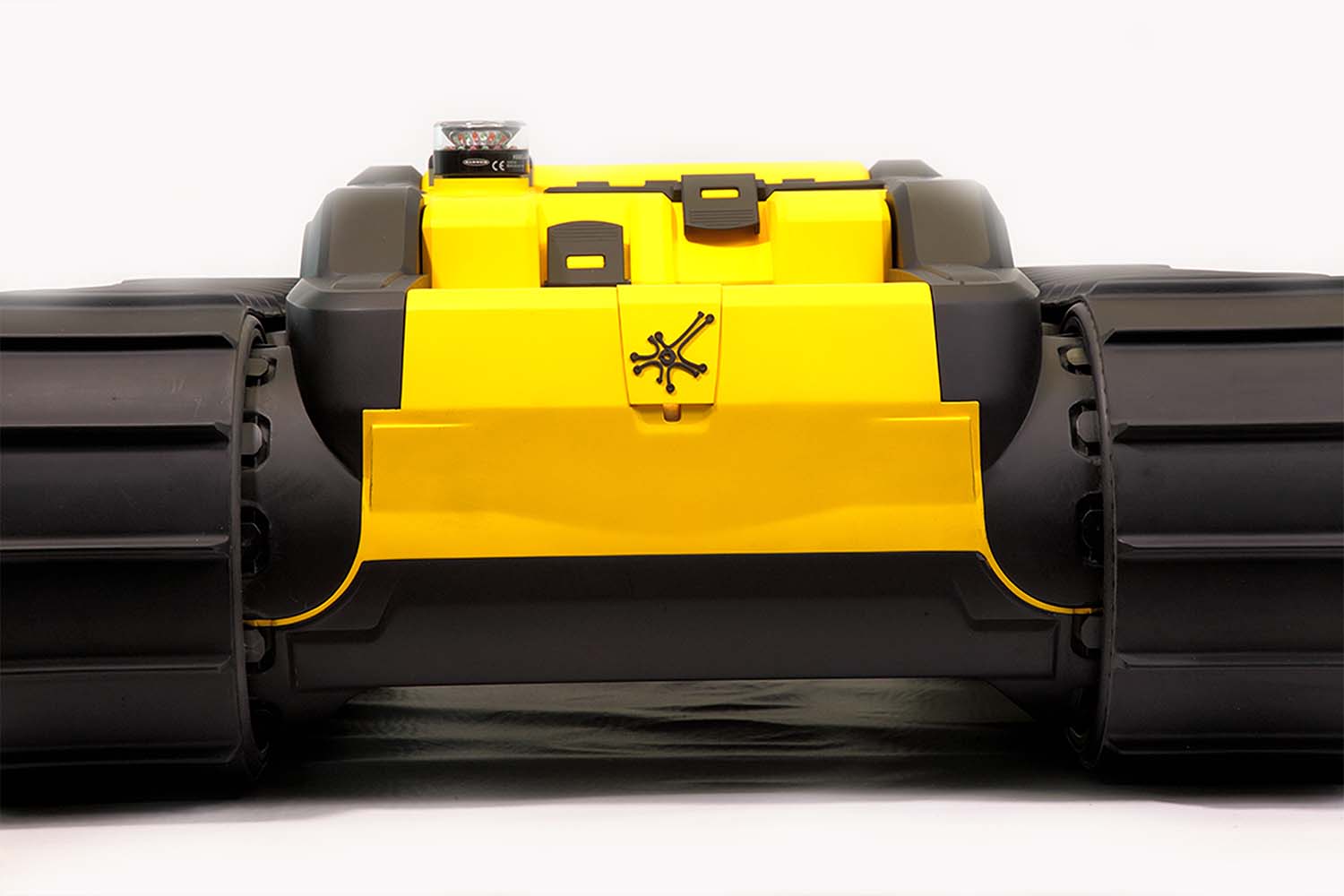 CNC machined yellow robot case study
